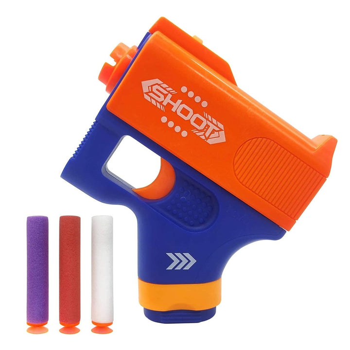 Twin Shot Soft Blaster with 6 Darts (Assorted Colours)- Toys Express