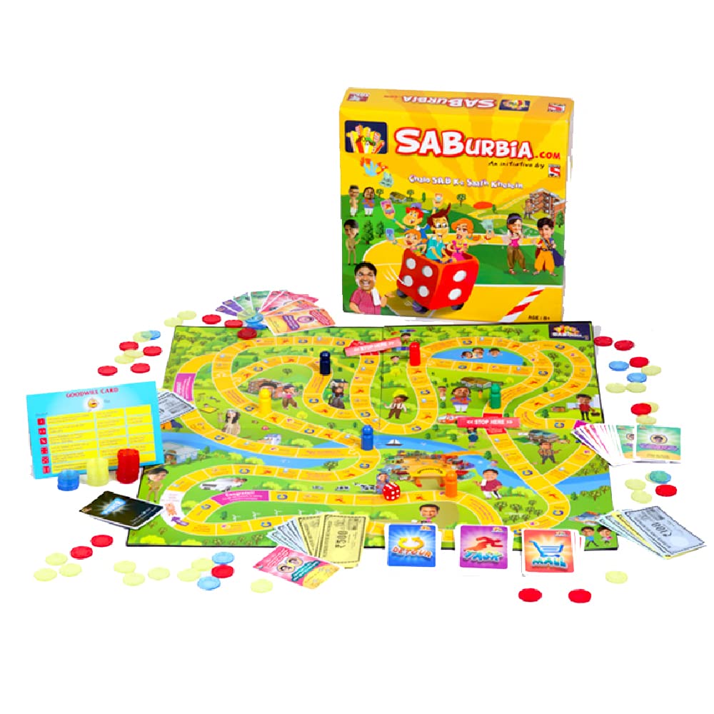 Saburbia Family Board Game