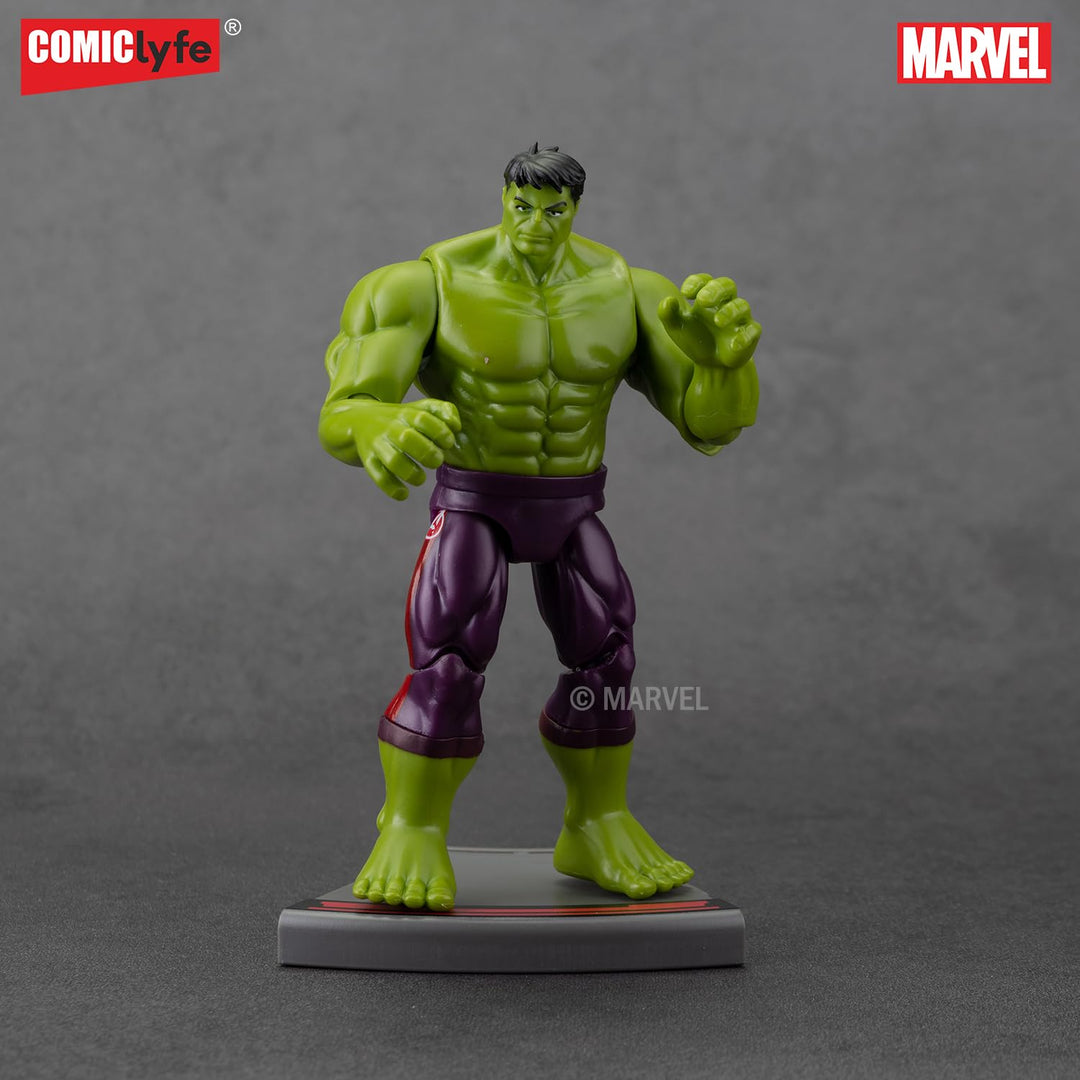 Original Licensed Marvel Hulk Action Figure - 4 Inch | Collectible Figurine