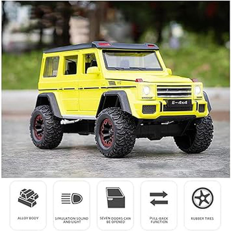 Resembling Big Size Car AMG 4X4 Die Cast Big 1:24 Scale Model Alloy