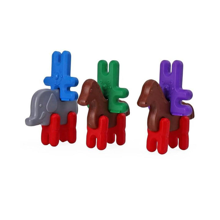 UATOYS Girnar Car Series Clown Mini Blocks Set - 58 Pieces (2-6 Years)