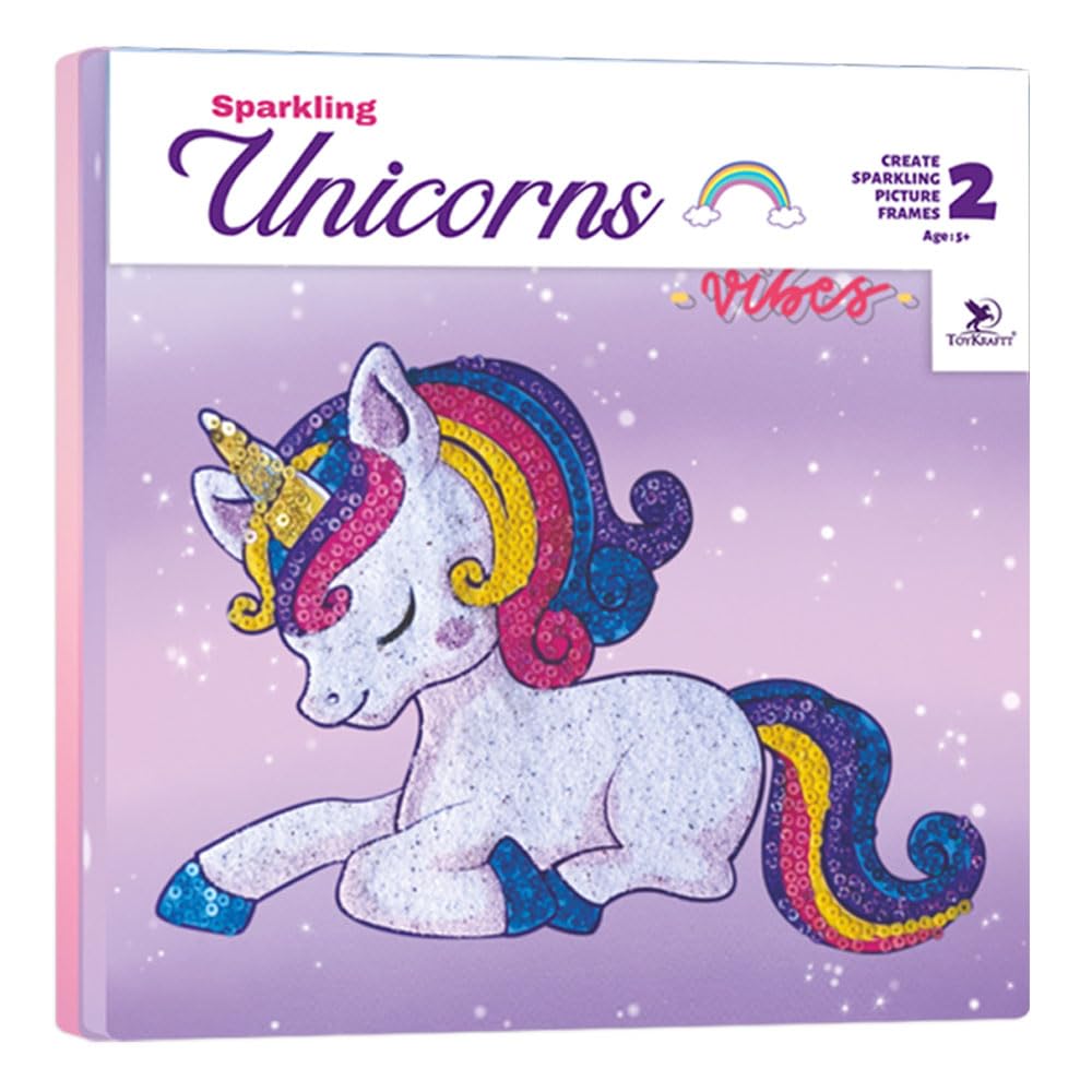 Unicorn Magic Sequin (Sand Art and Craft Kit)