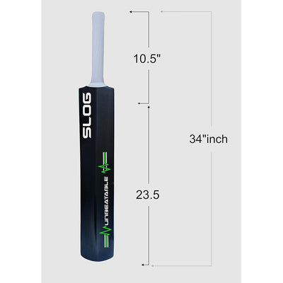 Jaspo SLOG Cricket Bat (Plastic) | Full Size | 12+ Years