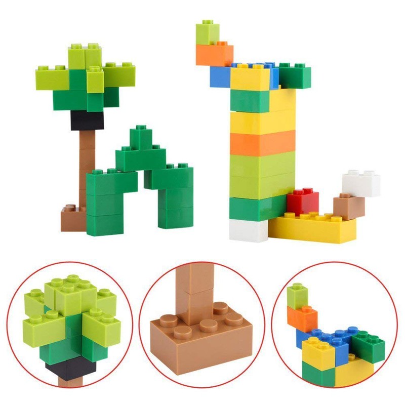 ABS Building Blocks Construction Set Activity Toys for Kids - 250 Pieces