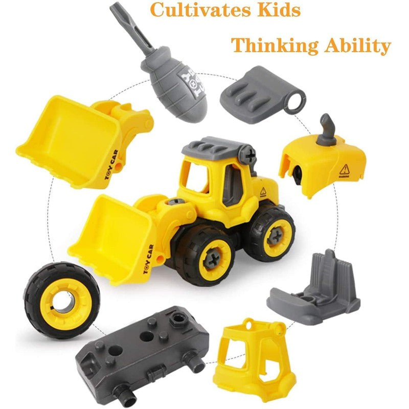 Construction Vehicles Set (Pack of 4)