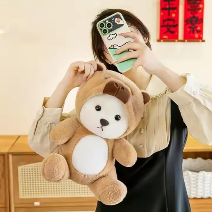 CuddleNest Teddy Bear Plush Toy Soft Stuffed Animal - 25 cm (Brown)