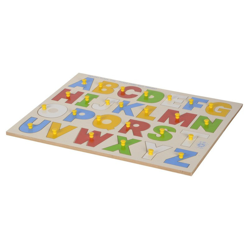 Alphabet Picture Tray with Knobs