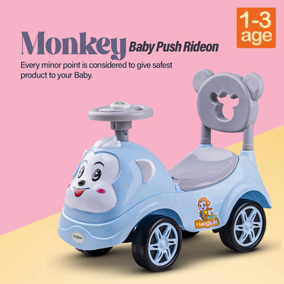 Monkey Baby Ride-on/Kids Ride-on Toys | Kids Ride-on Push Car for Kids - COD Not Available