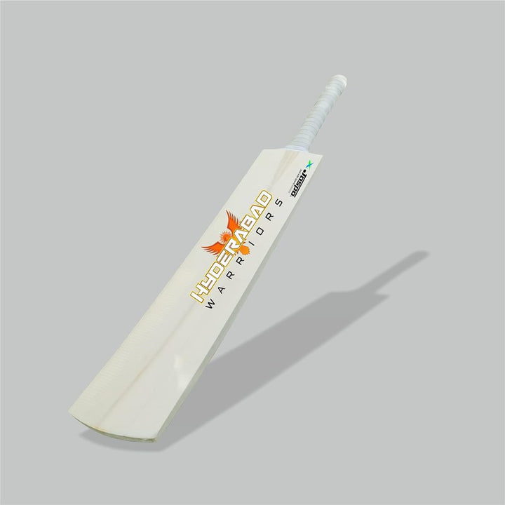 Jaspo Hyderabad Warriors Scoop Bat Poplar Willow Cricket Bat Full Size(Wood) | (1 Bat with 1 Soft T-20 ball) | 12+ Years