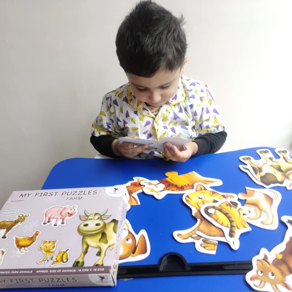 Buy My First Farm Animal - 12 Pieces (1-4 Years) on Snooplay India
