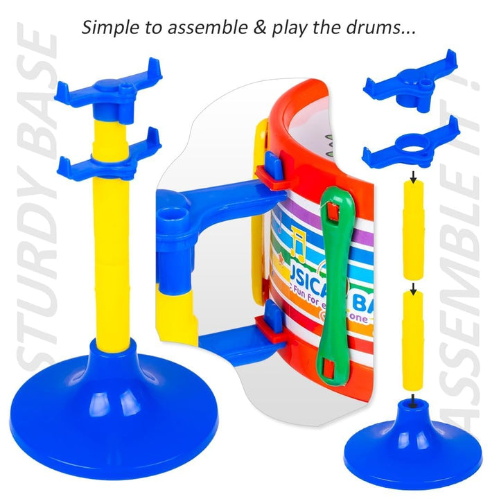 Avis by Ratna Jazz Drum Set Junior | Musical Band Instruments