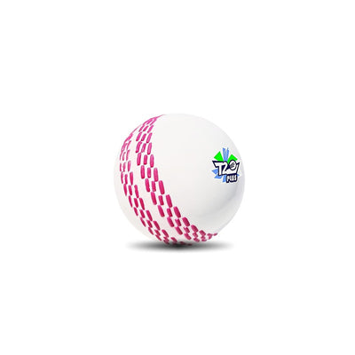 Jaspo T-20 Plus Practice Cricket Ball/Wind Balls (125-130 GMS) White | All age group - (Pack of 3)