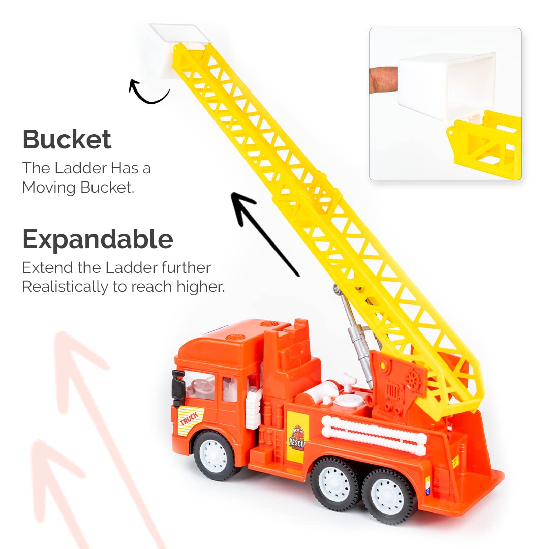 Ratna's Fire Ladder Truck Premium Vehicle Toy