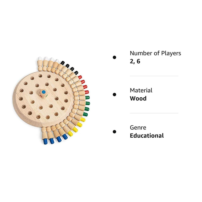 Wooden Colorful Memory Match Stick Game (Early Educational Toy)