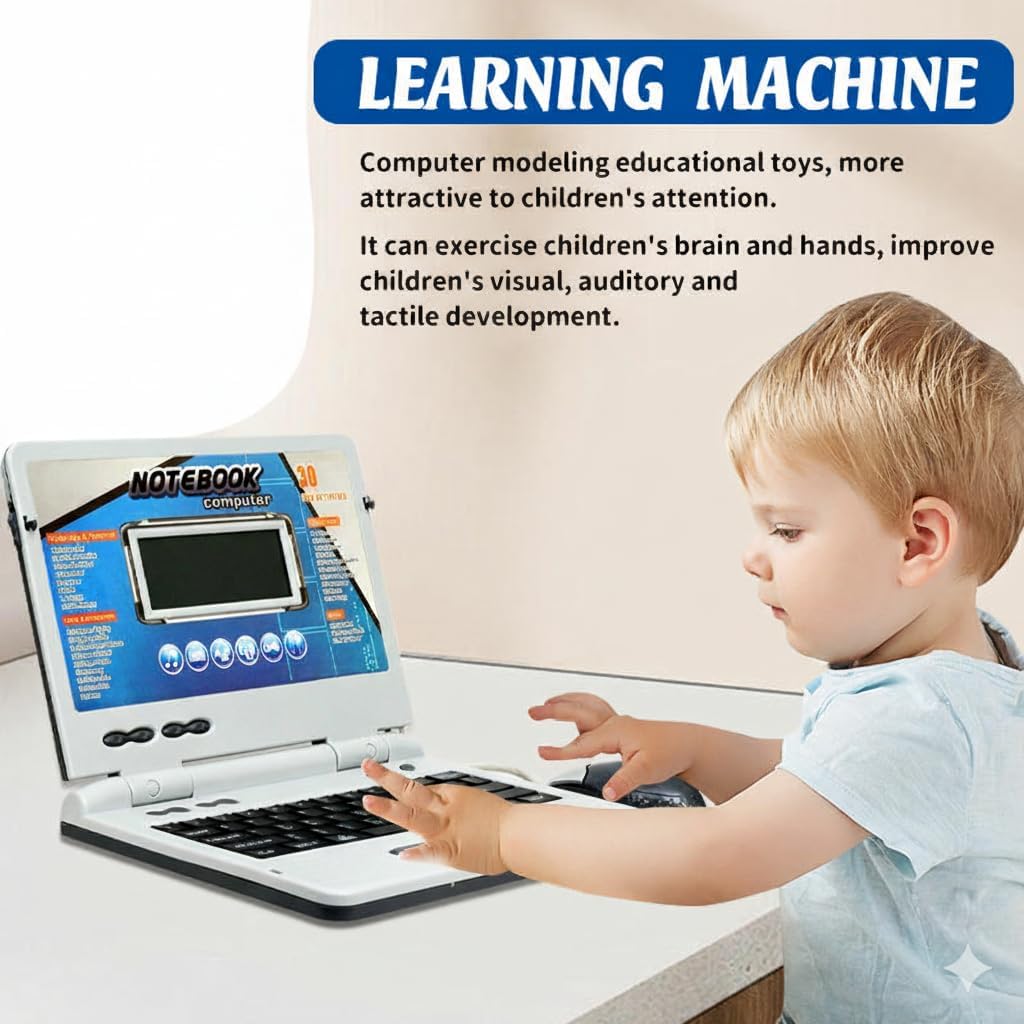 Gooyo Notebook Computer Educational Learning Laptop with 30 Fun Activities