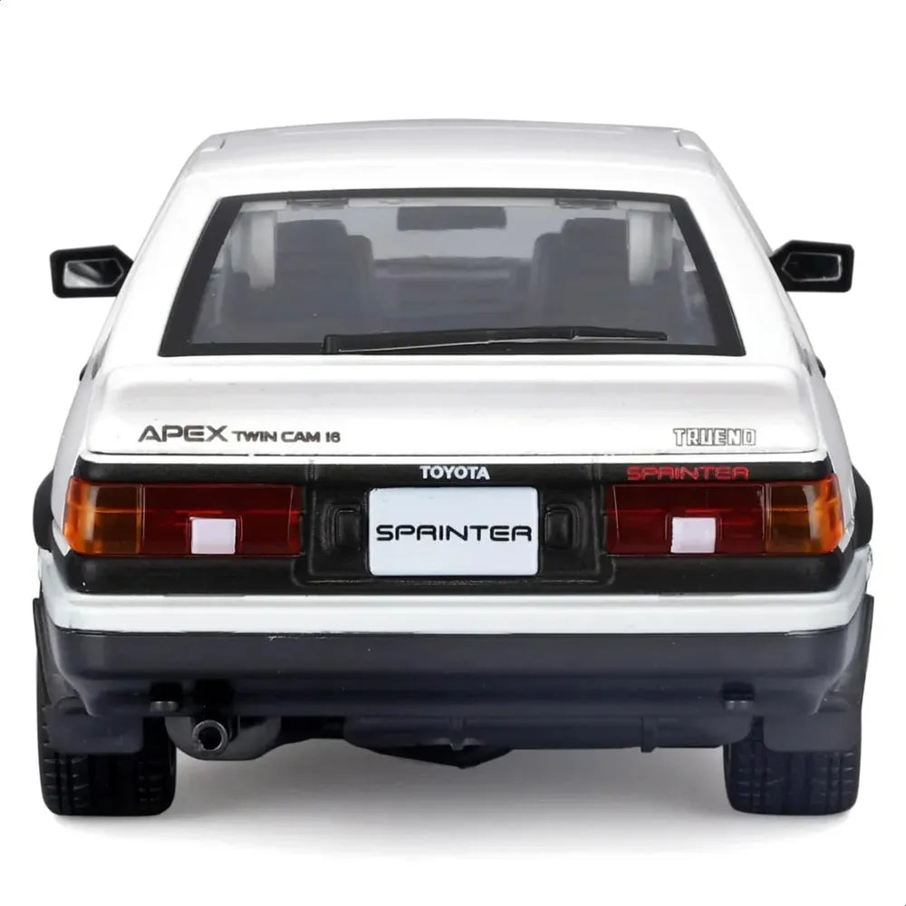 Maisto Original Toyota Sprinter Trueno AE86 Licensed Diecast Car | 1:24 Scale (14 Years till Grown Ups)