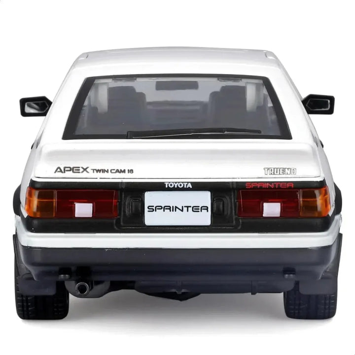 Maisto Original Toyota Sprinter Trueno AE86 Licensed Diecast Car | 1:24 Scale (14 Years till Grown Ups)