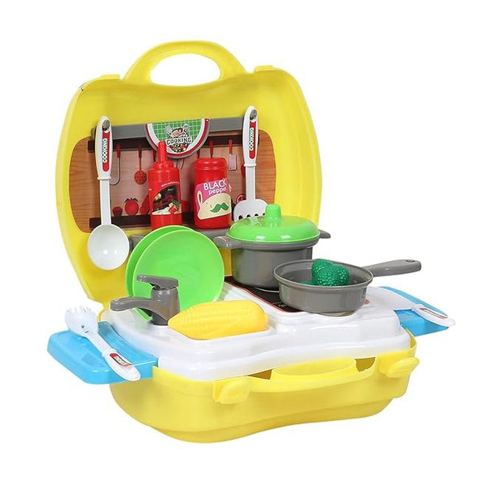 Little Chef Kitchen Pretend Play Set (Yellow)