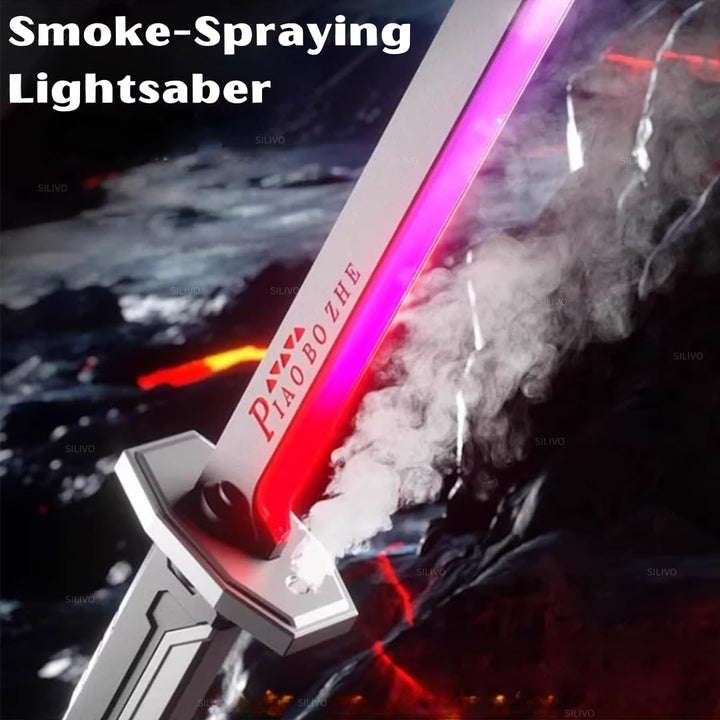 Lightsaber Dazzling Sparking Sword | Lighting Action Toy with Glow & Mist & Sound