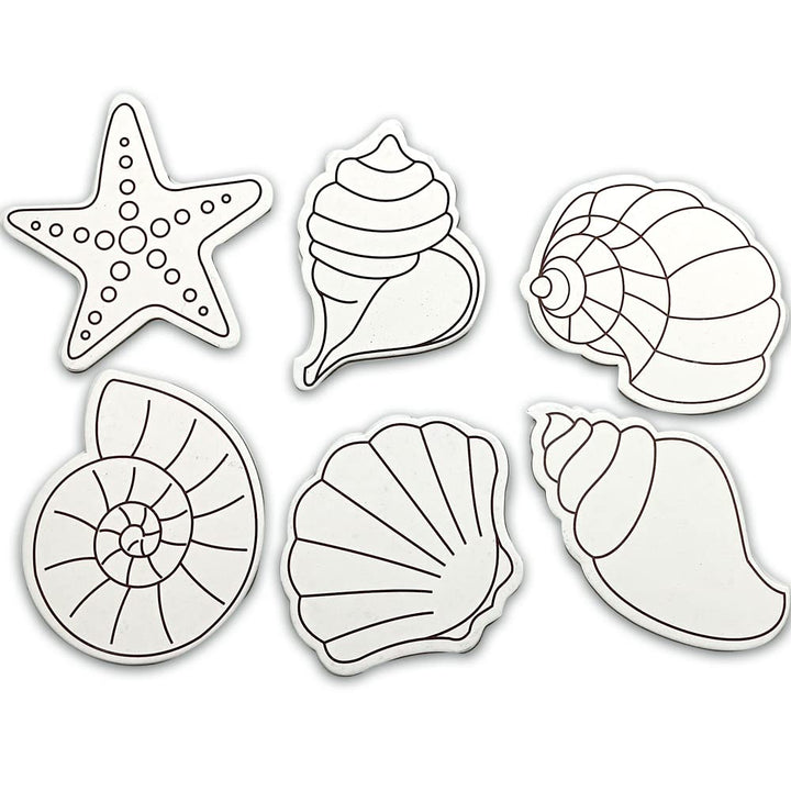 Shell Fridge Magnets Craft Kit (Pack of 1)