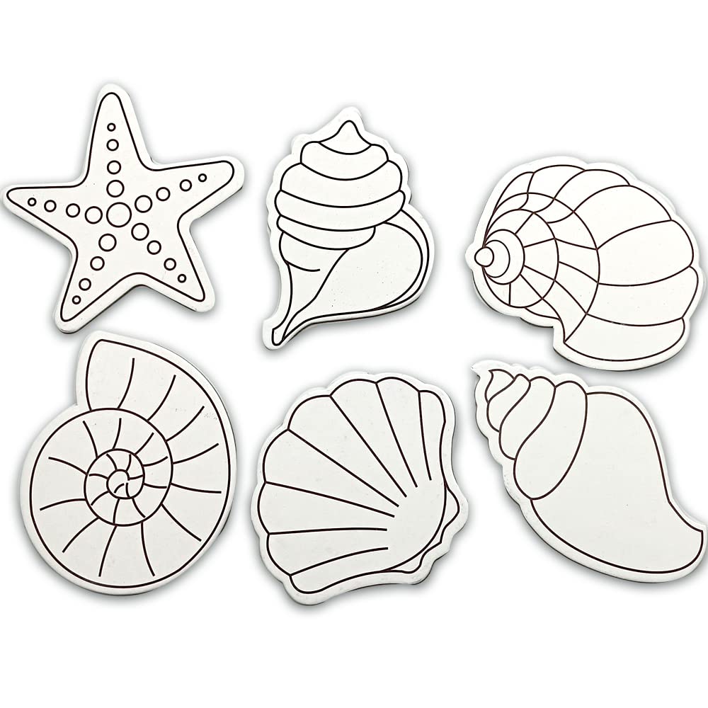 Shell Fridge Magnets Craft Kit (Pack of 1)