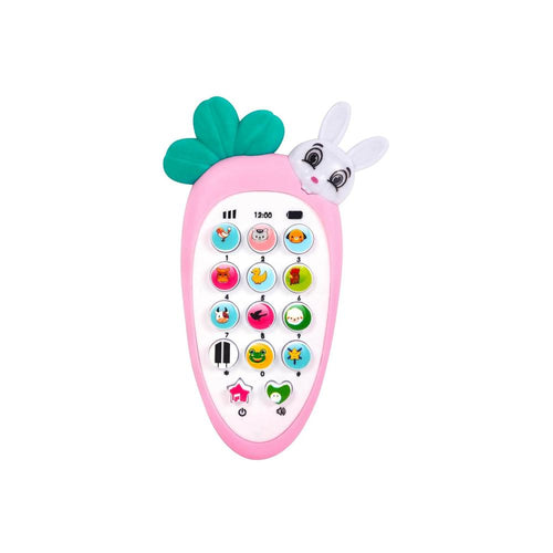 Venetian Industries My Smart Phone Toy | Musical Baby Phone with Animal Sounds & Lights | Interactive Pretend Play Toy