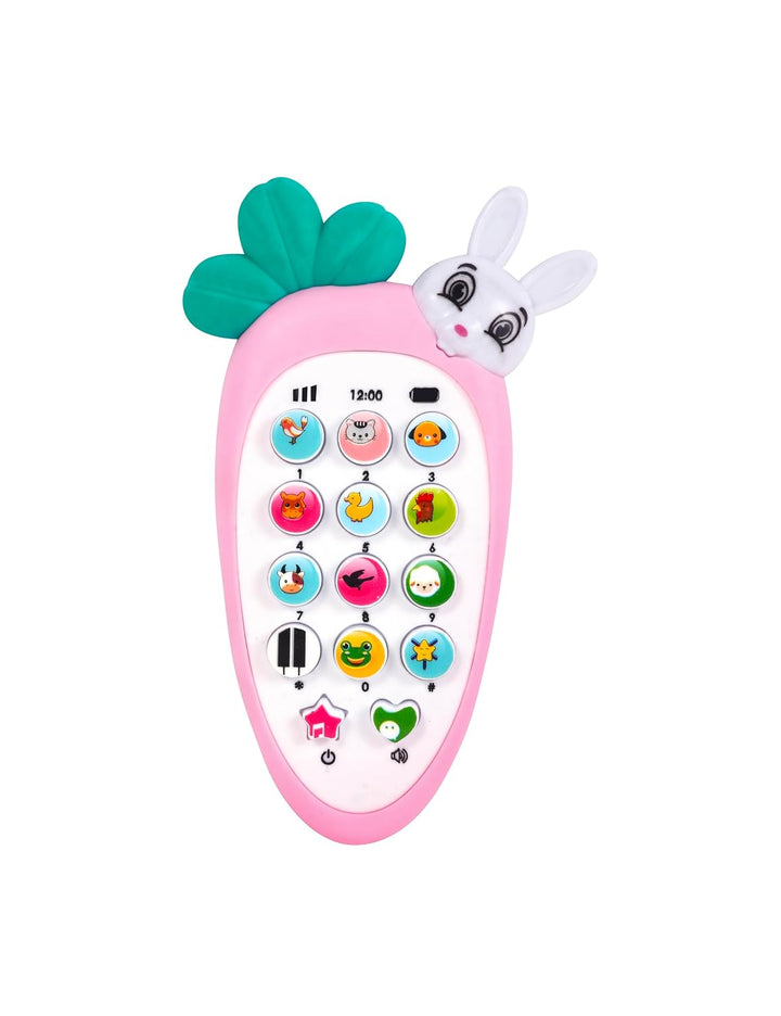 Venetian Industries My Smart Phone Toy | Musical Baby Phone with Animal Sounds & Lights | Interactive Pretend Play Toy