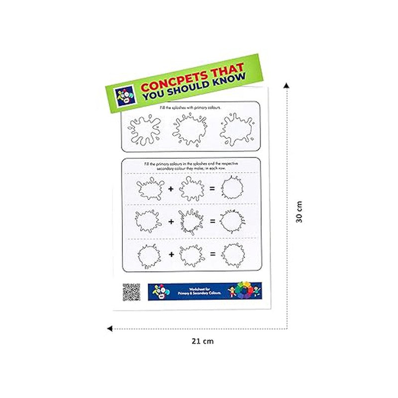 Early Learning Worksheet for Kids | Phonic, Number & Concept Educational Activities 40+ Sheet
