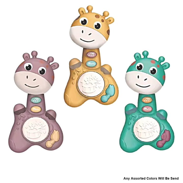 MUREN Baby Musical Rattle Drum Guitar – Interactive Electronic Learning Toy