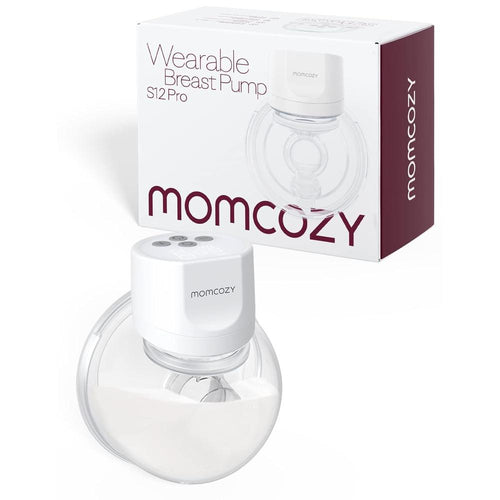Momcozy Hands-Free Breast Pump S12 Pro | Wearable, Portable Pump with Soft Double-Sealed Flange - 24mm