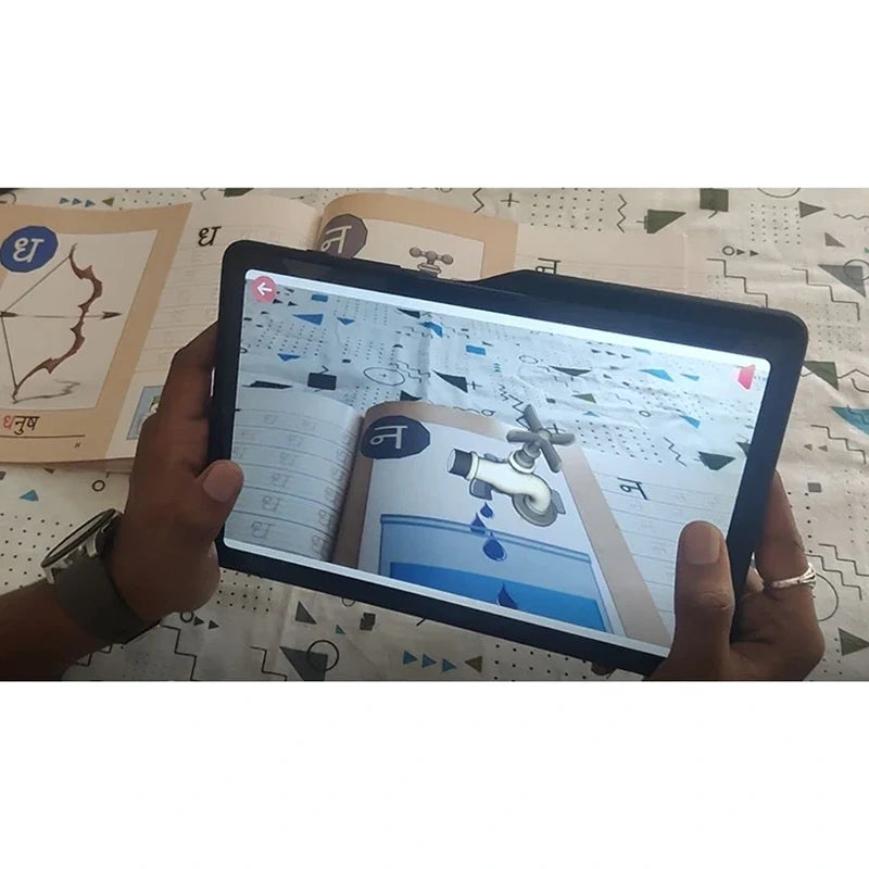 Hindi Akshar Sulekh: 3D Interactive AR Book for Kids | Swar & Vyanjan | Handwriting Practice with Pictures