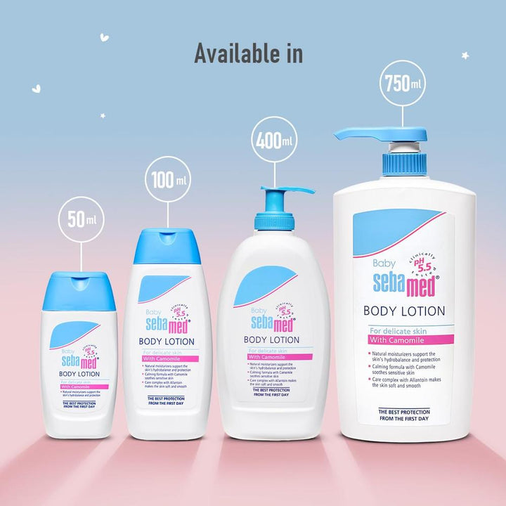 Sebamed Body Lotion - 400ml | pH 5.5 | Long Lasting Moisturiser | Quickly Absorbed