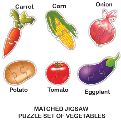 Vegetables Chunky Puzzles (18 pieces)