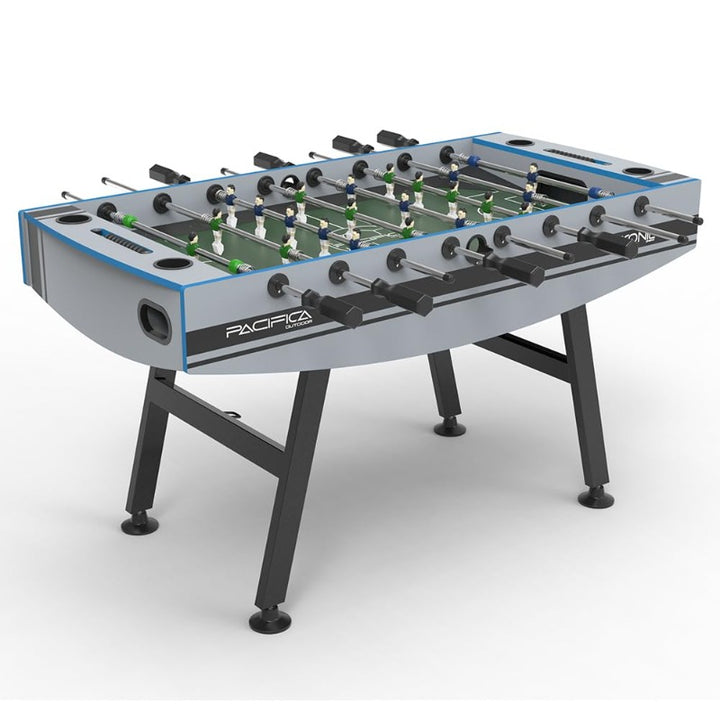 STAG ICONIC Pacifica (Limited Edition) Pre-assembled Foosball Table| Adjustable Levellers & All Weather Table Cover Included with 5 Play Balls