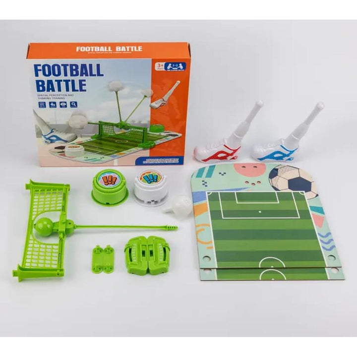 Football Battle Soccer Game | Interactive Football Board Game with Spring-Loaded Launch Pads