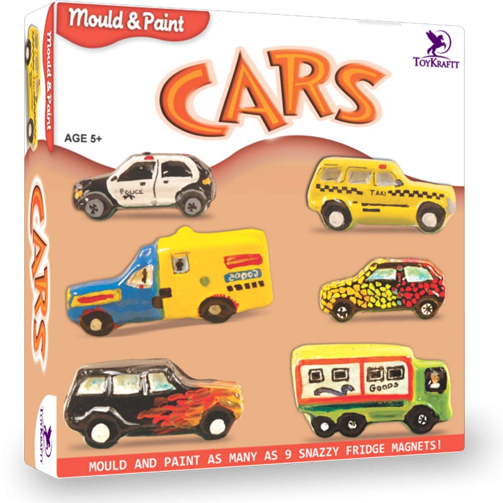 Mould & Paint Cars (DIY Craft Kit)