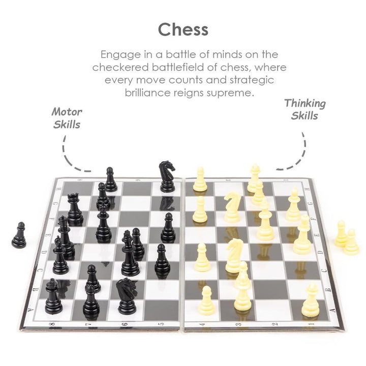 Ratna's Classic Games | 11-in-1 Table Top Family Board Games