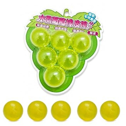 Cute Grape Shape Eraser for Kids & Students | Soft Dust-Free Pencil Eraser | Non-Toxic Fancy School Stationery