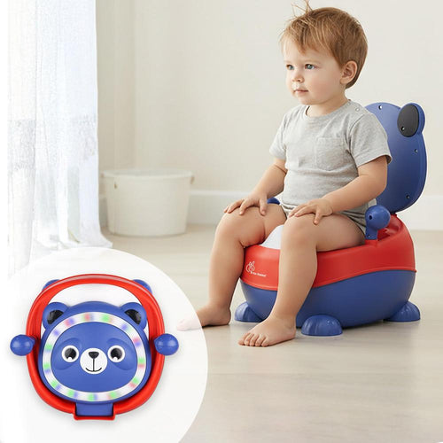 R for Rabbit Tiny Tots Panda Potty Training Seat with Backrest And Grip Handles