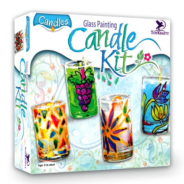 DIY Candle Making Kit (Glass Painting)