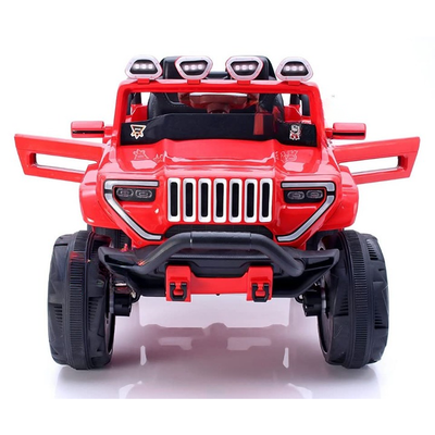 Red Ride-On | Wireless Remote, Bluetooth Mp3 Music and Rechargeable Battery Operated | Jeep A1200 4x4 (COD Not Available)