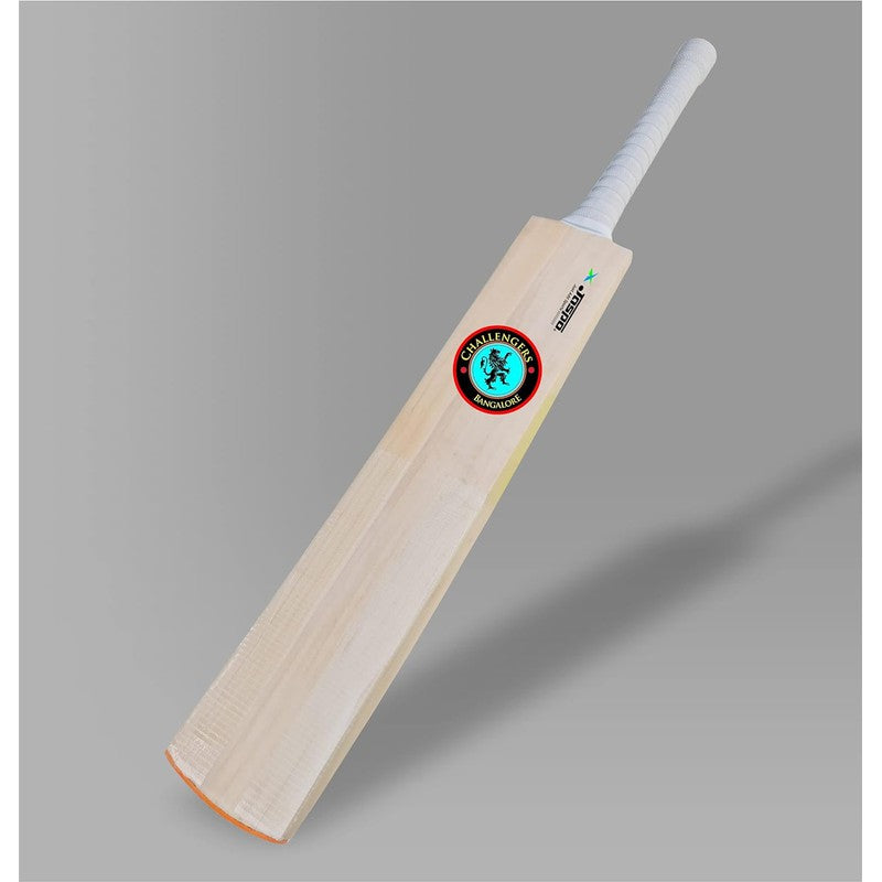 Jaspo Club Craze Kashmir Willow Wood Cricket Bat (Short Handle) | Full Size (Grade 1) | 12+ Years