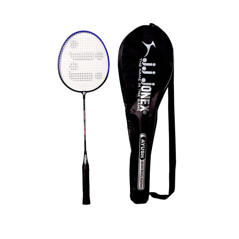 JONEX Ayush Badminton Schläger - Leichte Aluminium Rackets Für Anfänger & Fortgeschrittene