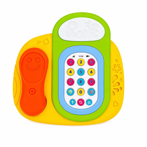 Pick N Nick Toys Kids Learning Phone Toy with Lights, Music & Numbers