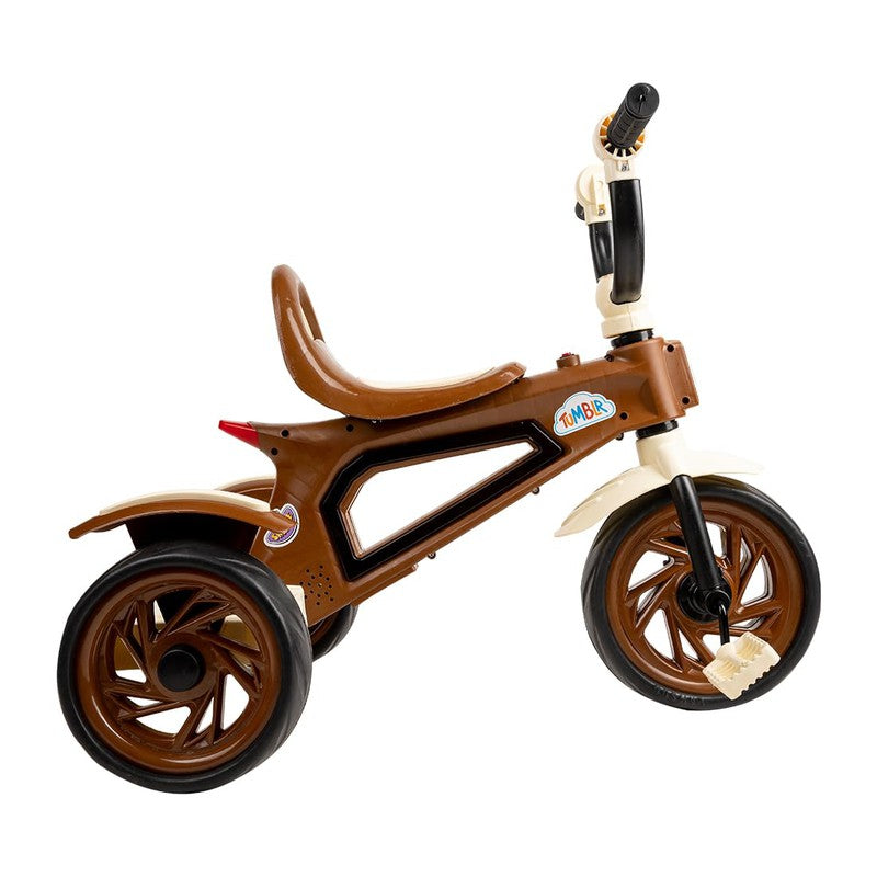 Kids Max 33 Tricycle with Light & Sound Feature | Chocolate Brown | COD Not Available