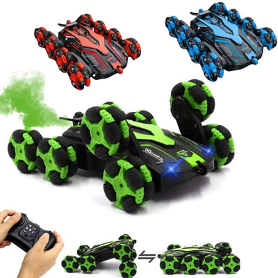 Remote Control Car - Rotating Eight Wheel