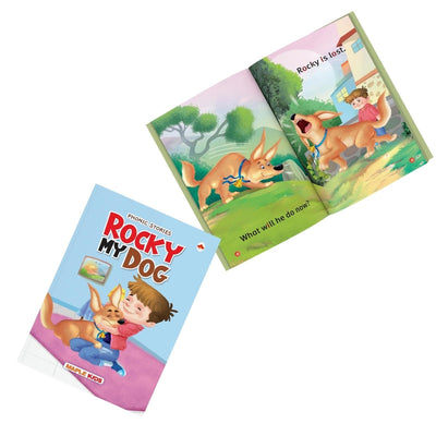 Phonic Reader (Illustrated) (Set of 6 Books) - Story Book for Kids