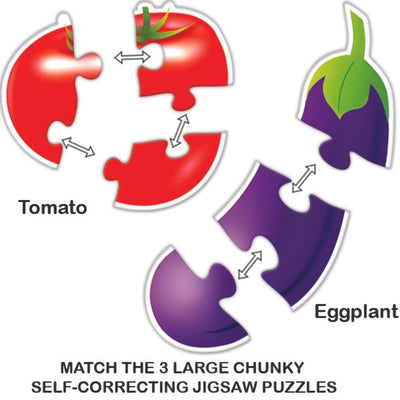 Vegetables Chunky Puzzles (18 pieces)