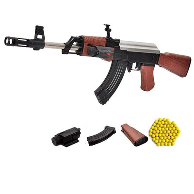 Launcher Toy Ak 47 for Kids with Laser Light and 500 Bullets Darts