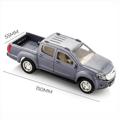 Pull Back Toy Car Max D-1 with Openable Door & Dickie for Kids Above 5 Years (Assorted Colours)